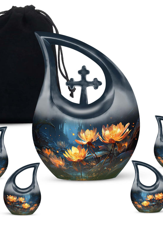 Lilly Urns For Ashes - Small Keepsake Urns For Human Ashes Urn