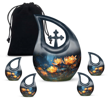 Large Urn With 4 Keepsake