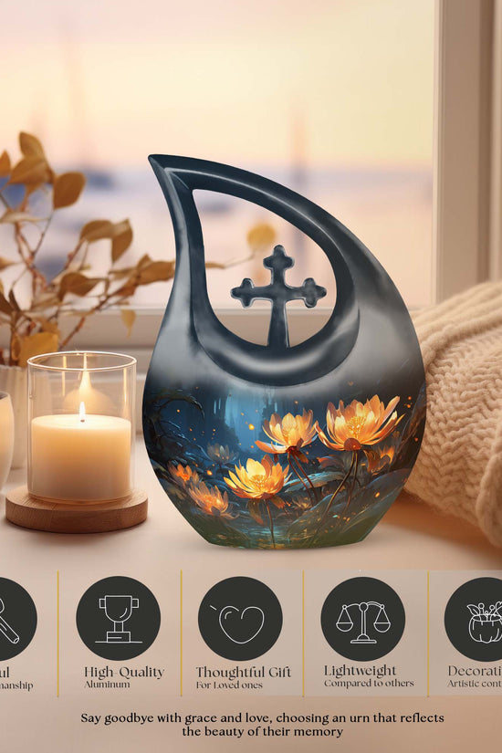 Lilly Urns For Ashes - Small Keepsake Urns For Human Ashes Urn