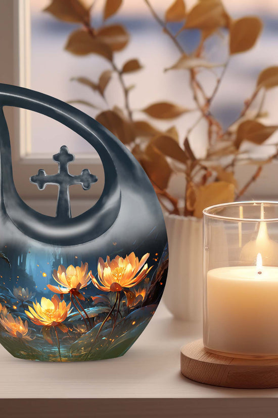 Lilly Urns For Ashes - Small Keepsake Urns For Human Ashes Urn