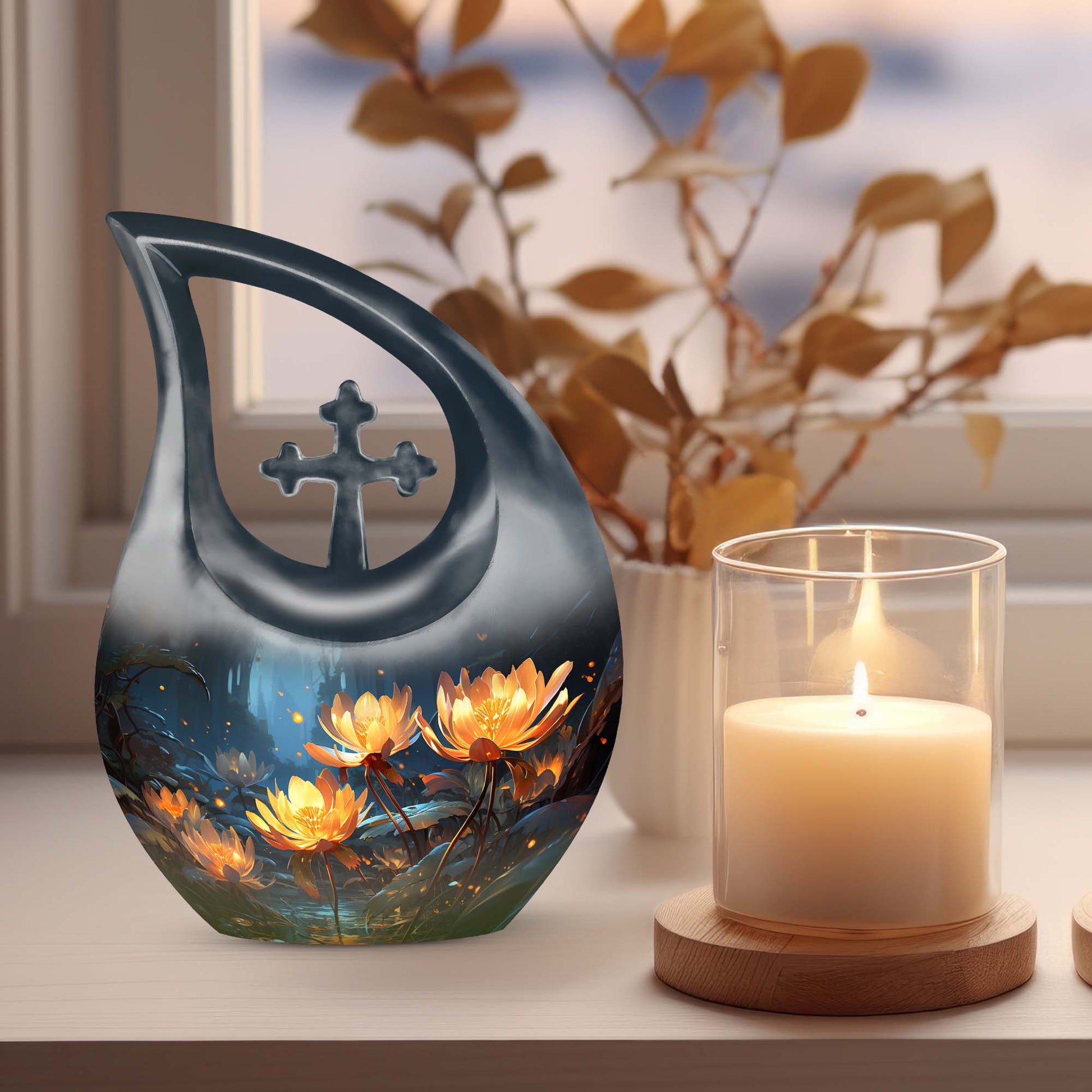 Lilly Urns For Ashes - Small Keepsake Urns For Human Ashes Urn