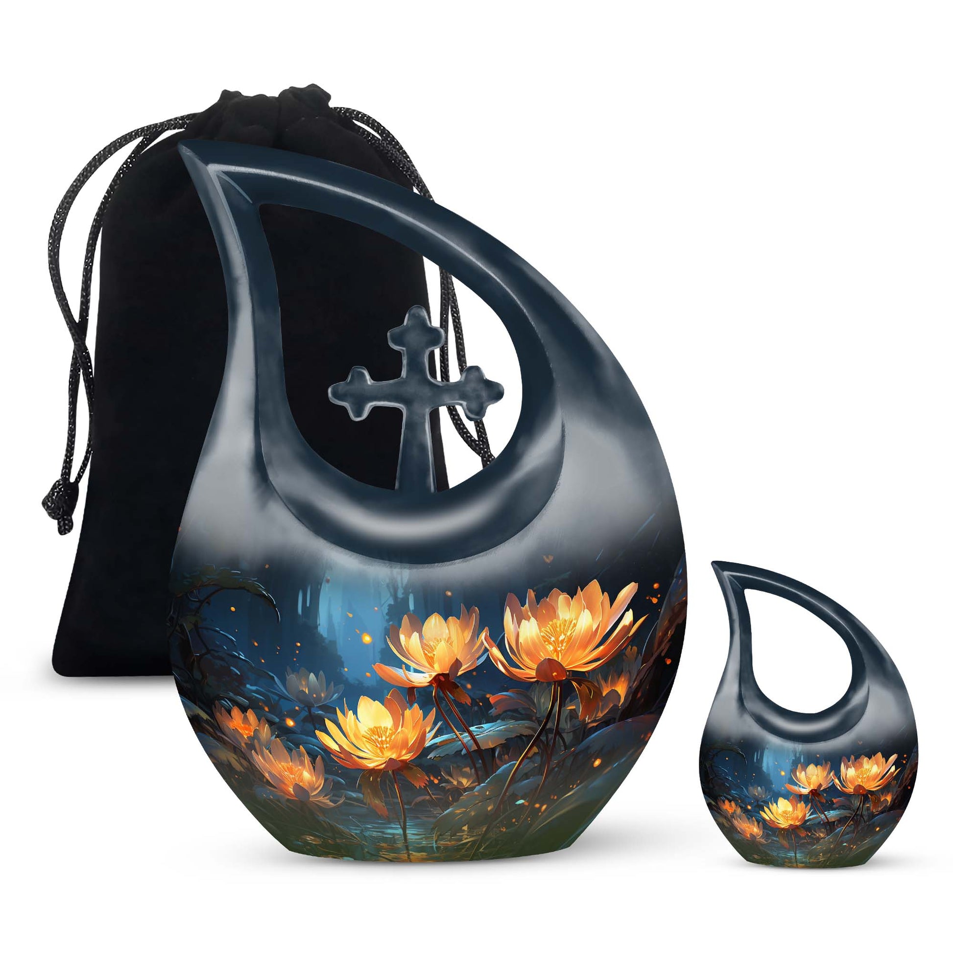 Lilly Urns For Ashes - Small Keepsake Urns For Human Ashes Urn