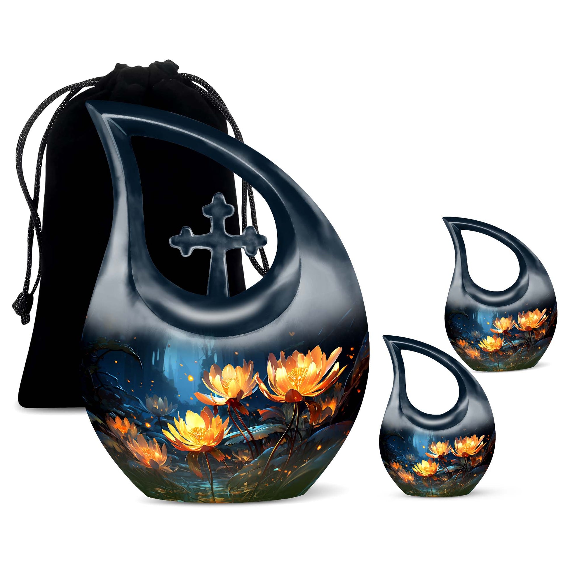 Lilly Urns For Ashes - Small Keepsake Urns For Human Ashes Urn