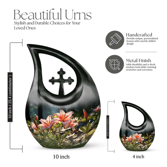 Lilly Urns For Ashes - Small Keepsake Urn