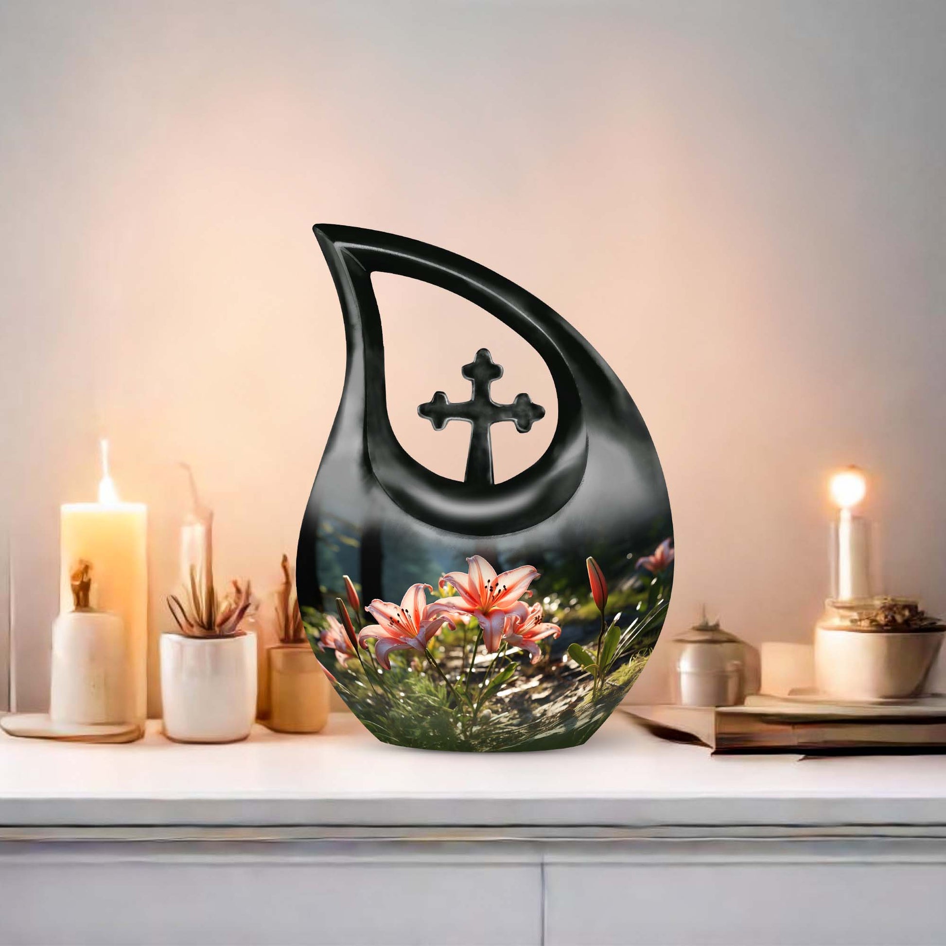 Lilly Urns For Ashes - Small Keepsake Urn