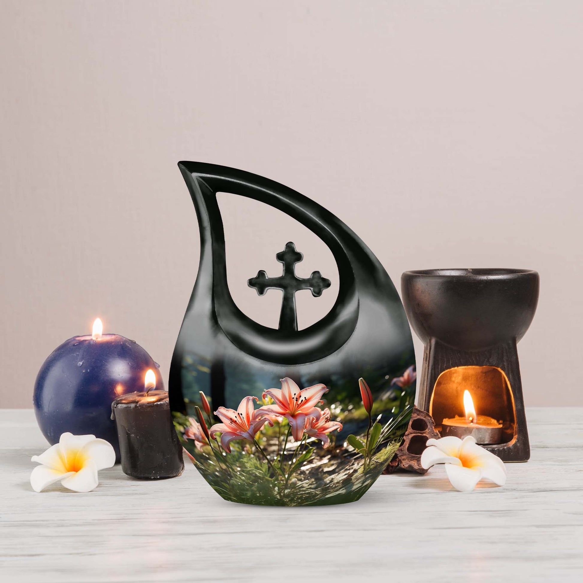 Lilly Urns For Ashes - Small Keepsake Urn