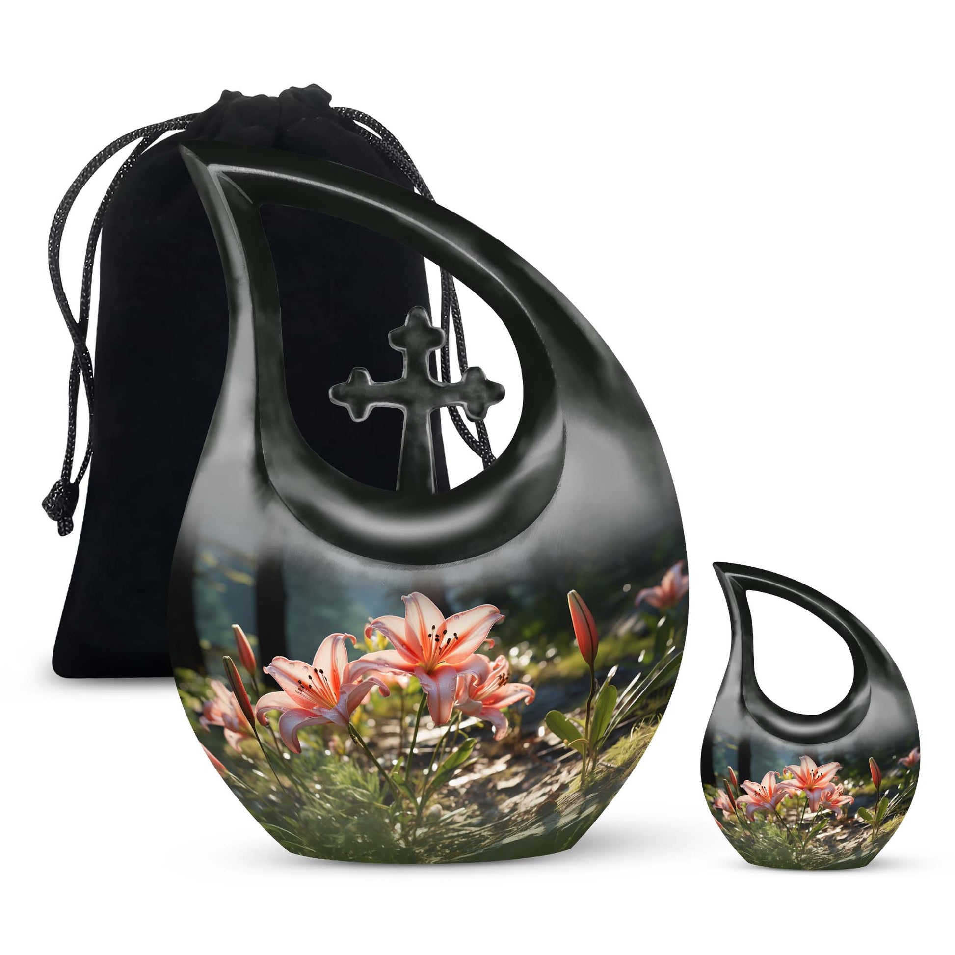 Lilly Urns For Ashes - Small Keepsake Urn