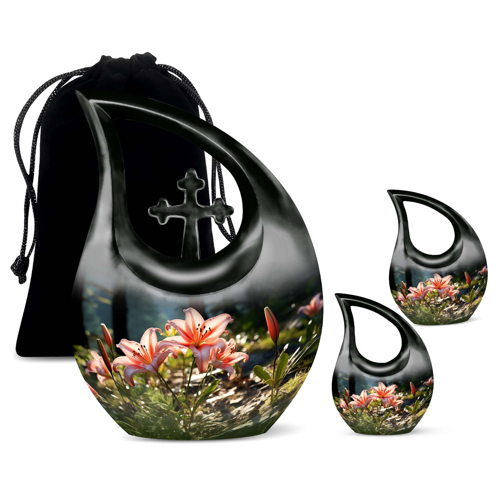 Lilly Urns For Ashes - Small Keepsake Urn
