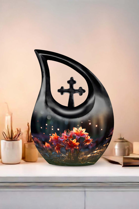 Lilly Urns For Ashes - Small Urn For Ashes Keepsake