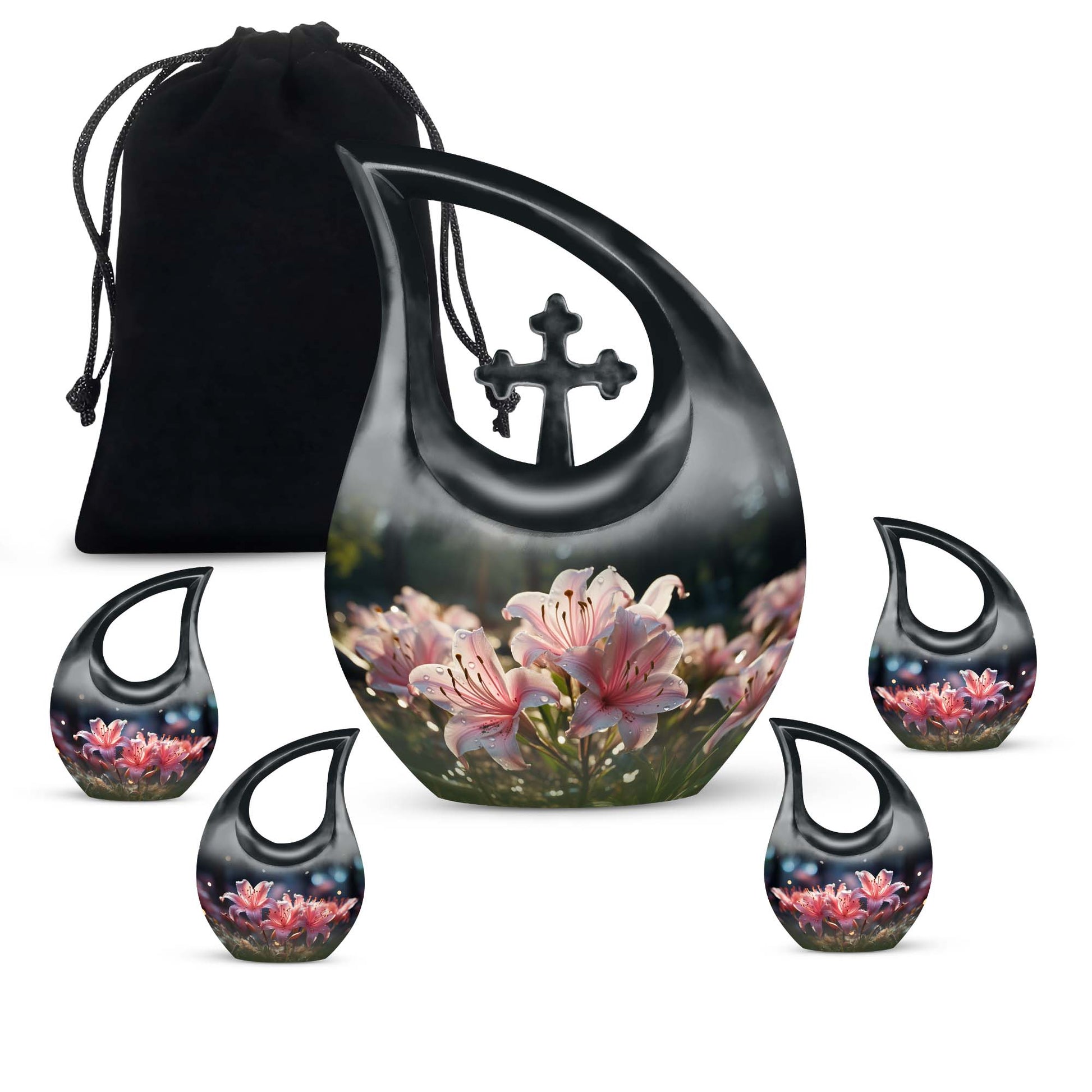 Lilly Urns For Ashes - Small Ashes Keepsake Urn