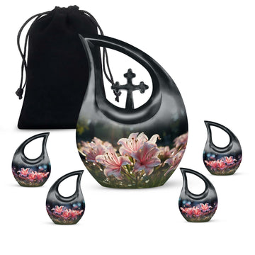 Large Urn With 4 Keepsake