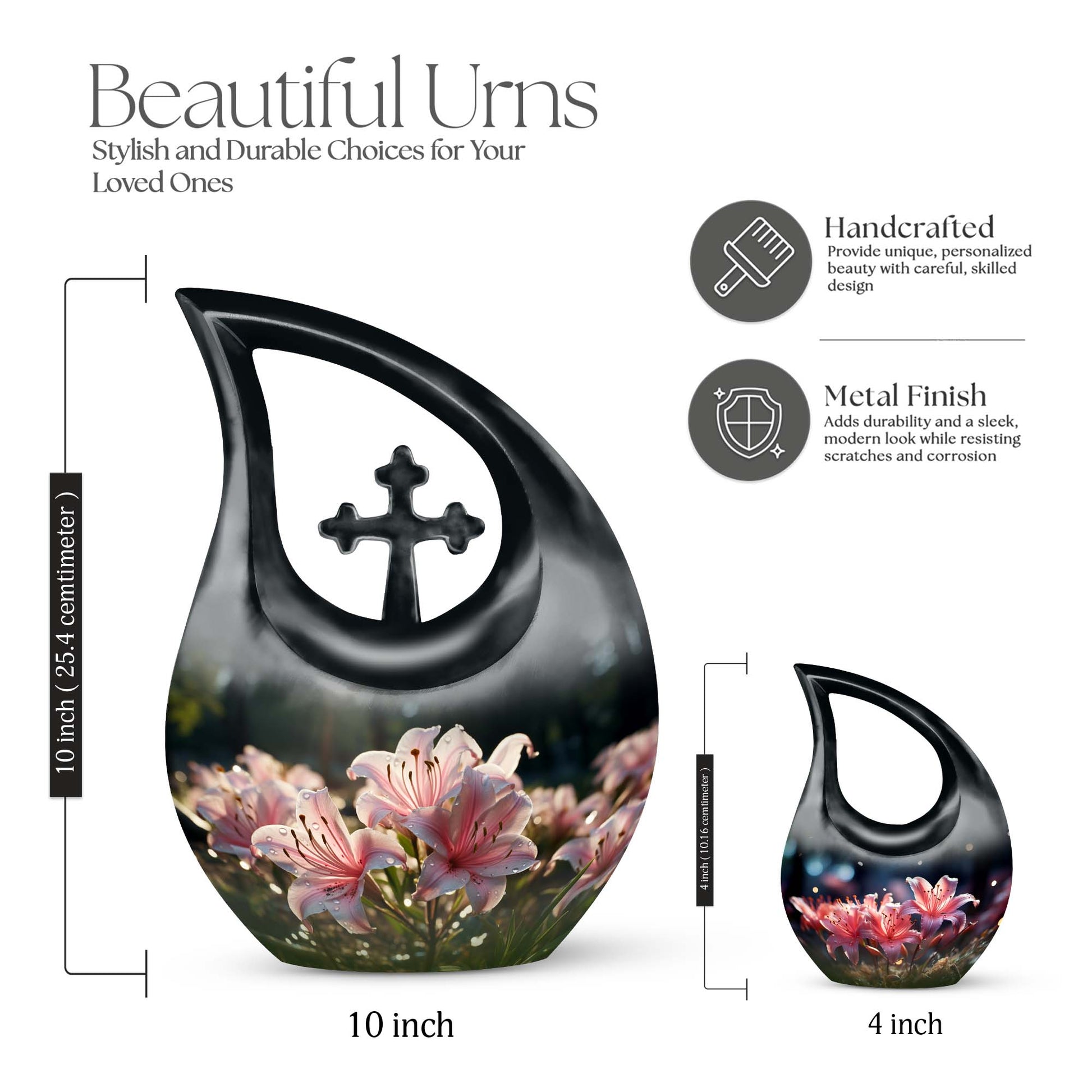 Lilly Urns For Ashes - Small Ashes Keepsake Urn