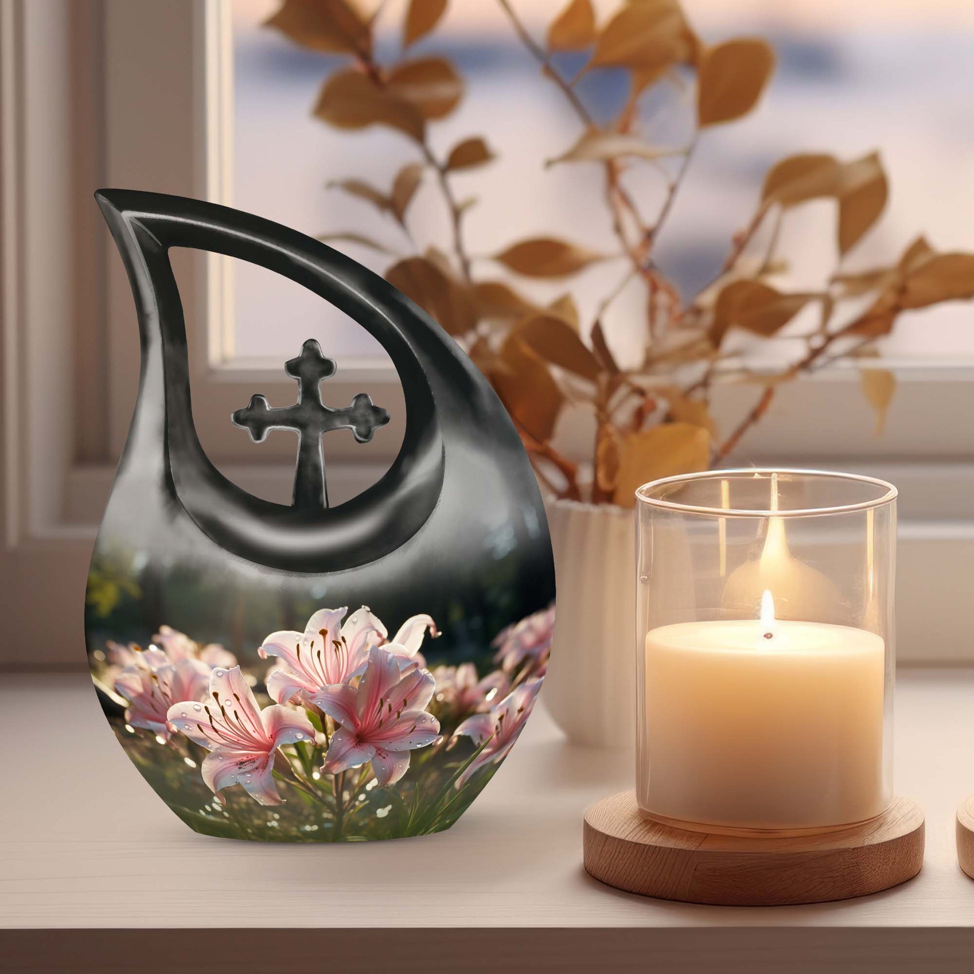 Lilly Urns For Ashes - Small Ashes Keepsake Urn