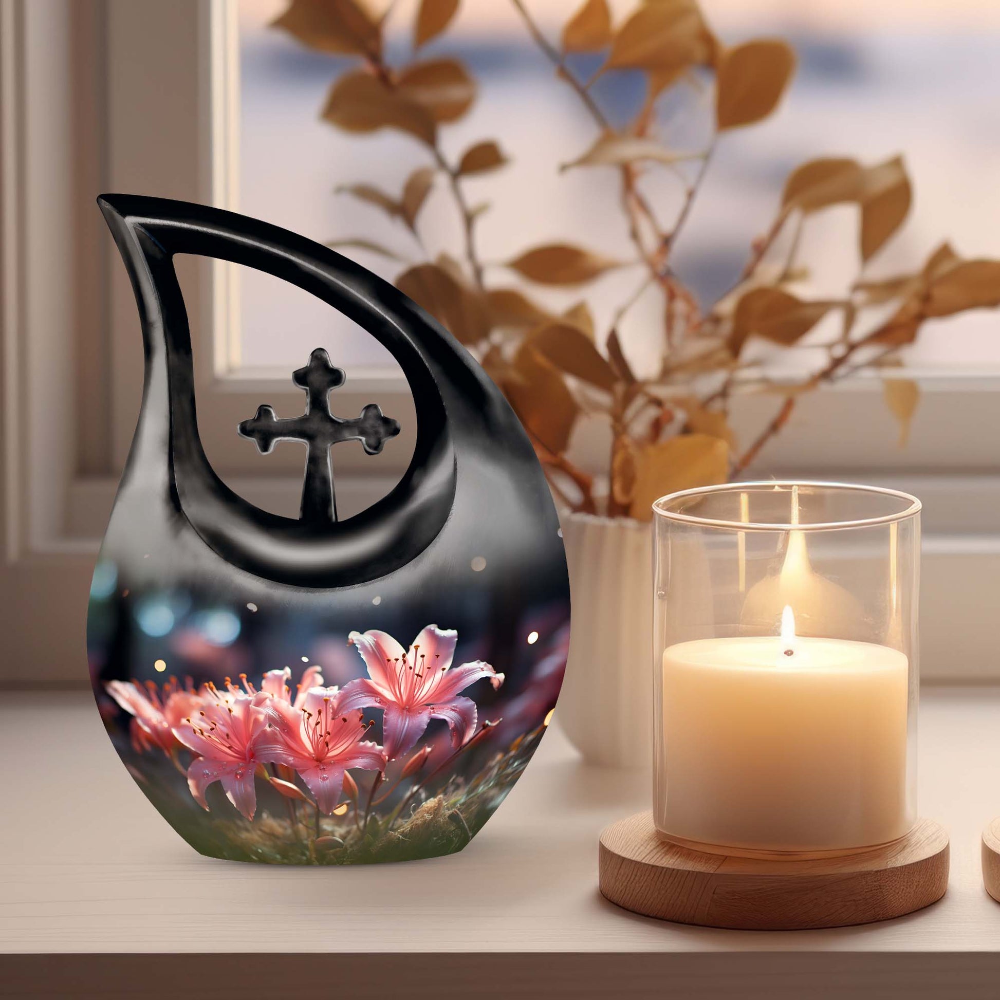 Lilly Urns For Ashes - Urns For Ashes Small Keepsake Urn