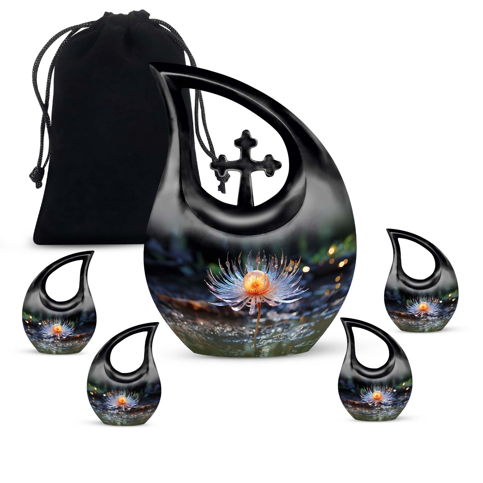 Lilly Urns For Ashes - Small Keepsake Urns For Ashes Urn
