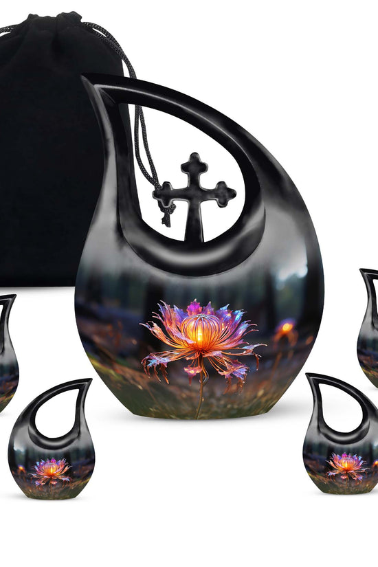 Lilly Urns For Ashes - Small Urns For Human Ashes Keepsake Dad Urn