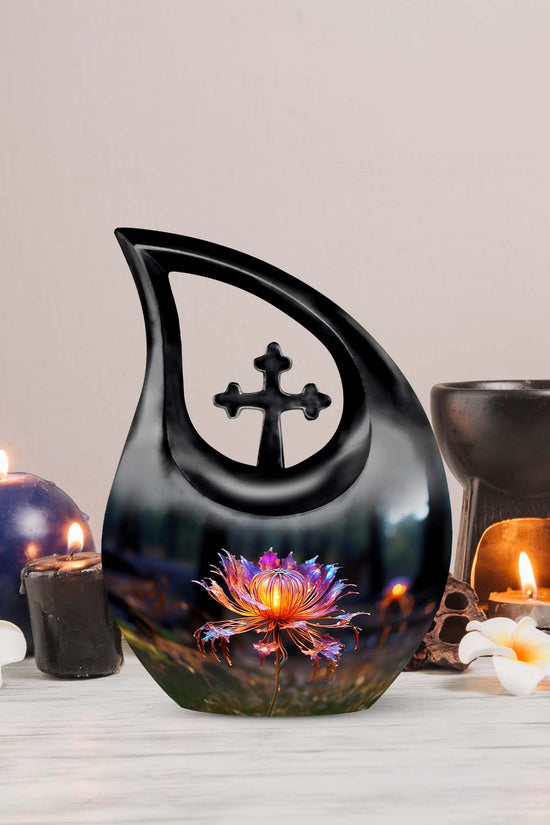 Lilly Urns For Ashes - Small Urns For Human Ashes Keepsake Dad Urn