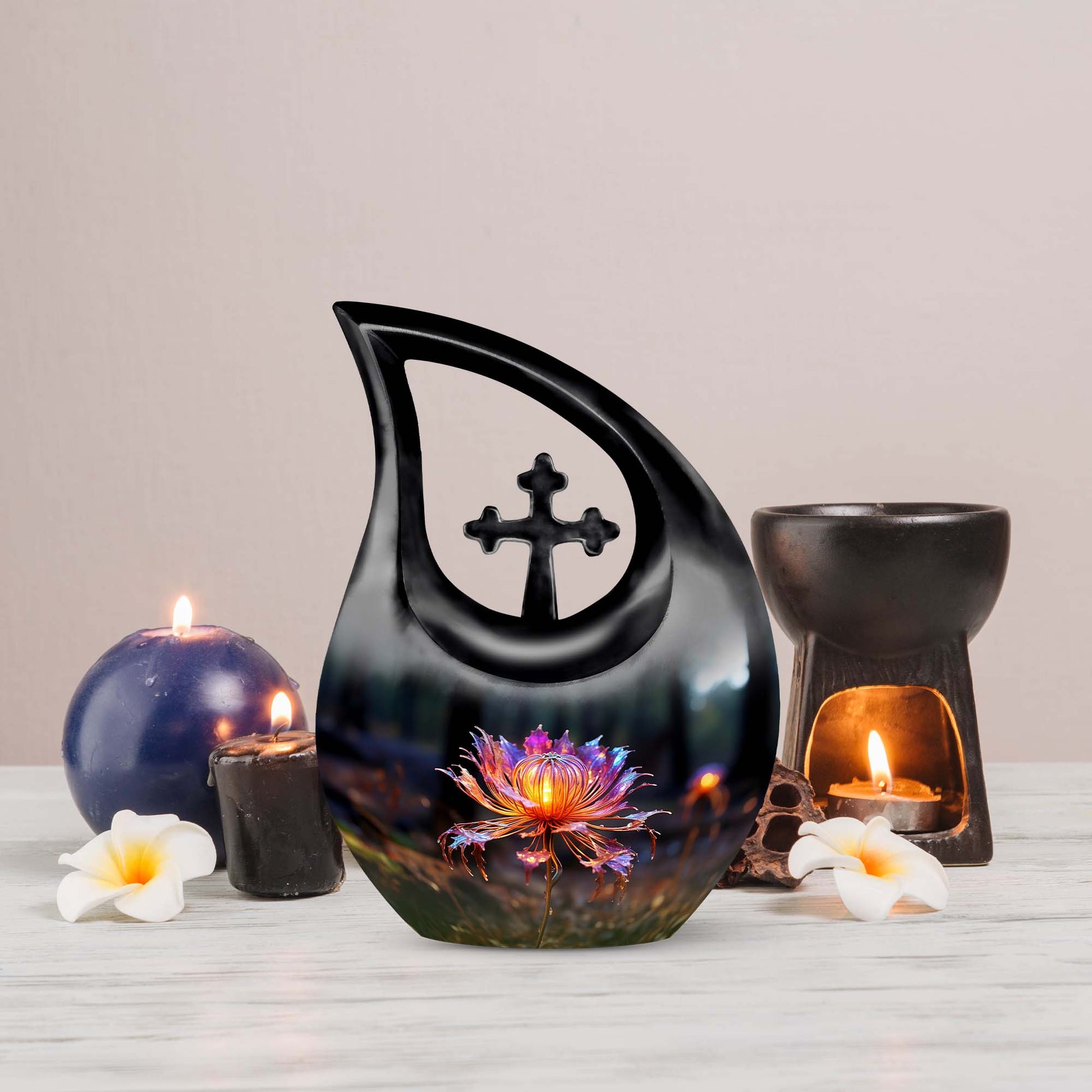 Lilly Urns For Ashes - Small Urns For Human Ashes Keepsake Dad Urn