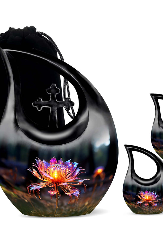 Lilly Urns For Ashes - Small Urns For Human Ashes Keepsake Dad Urn