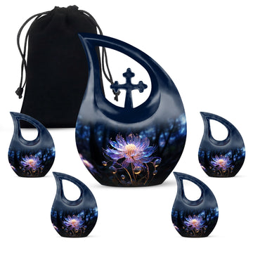 Large Urn With 4 Keepsake
