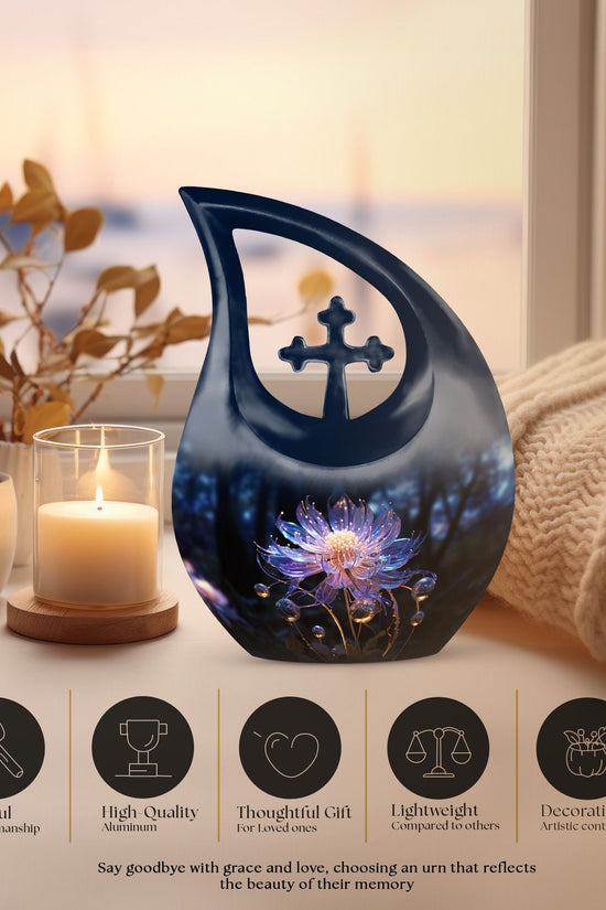 Lilly Urns For Ashes - Small Urn For Ashes Keepsake Mom
