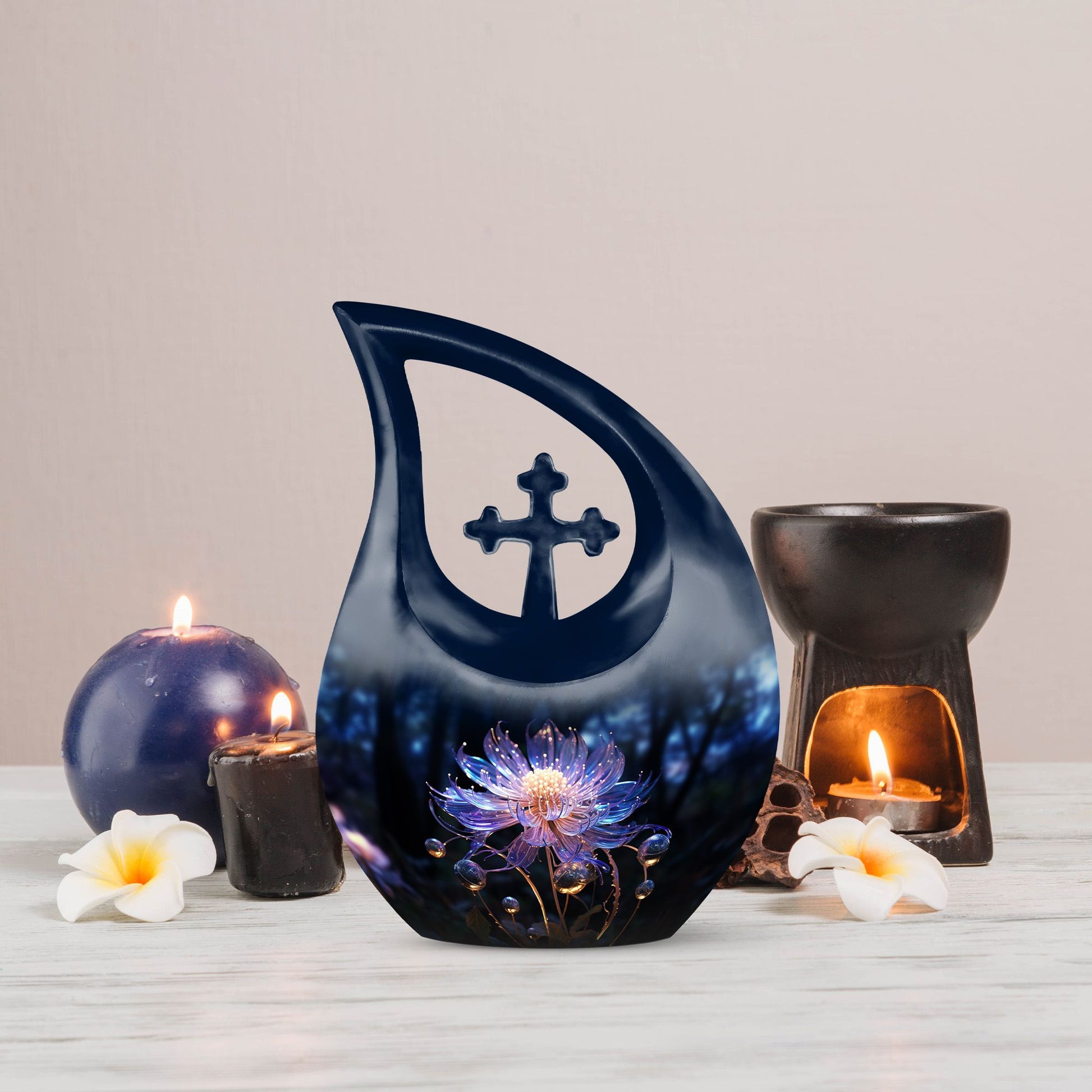 Lilly Urns For Ashes - Small Urn For Ashes Keepsake Mom