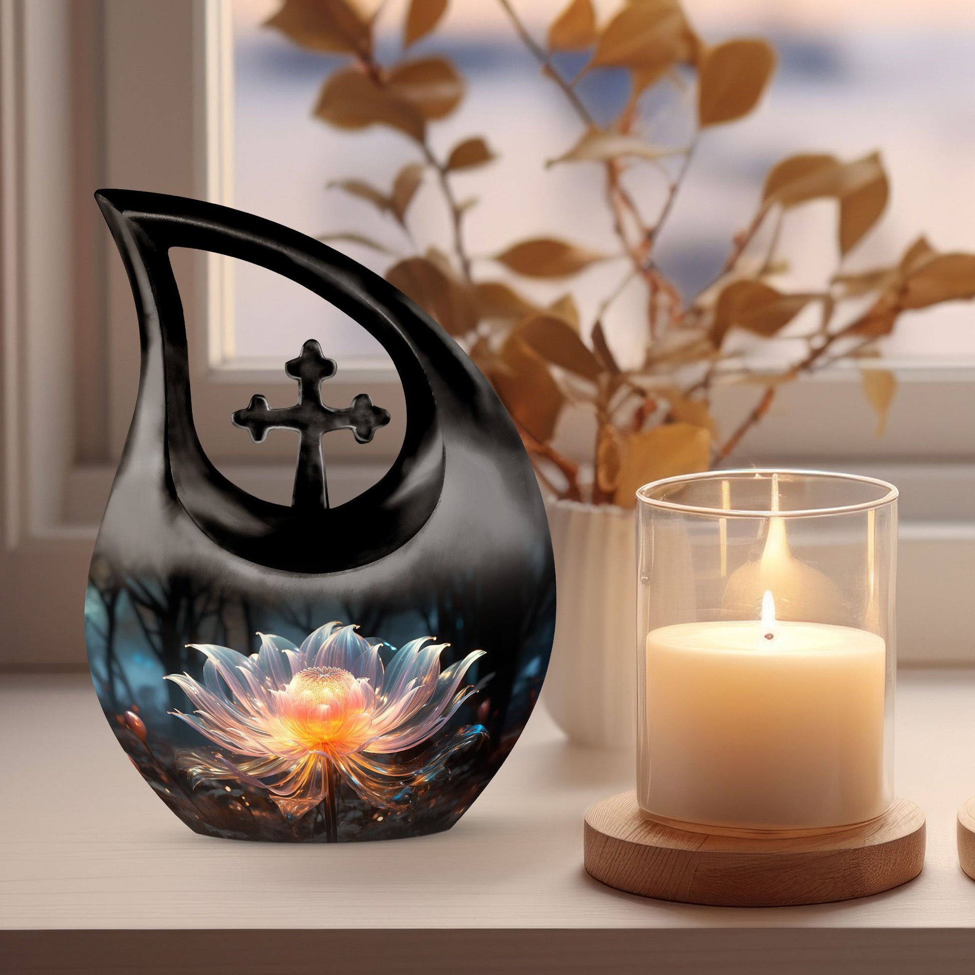 Lilly Urns For Ashes - Small Keepsake Urns For Sharing Ashes