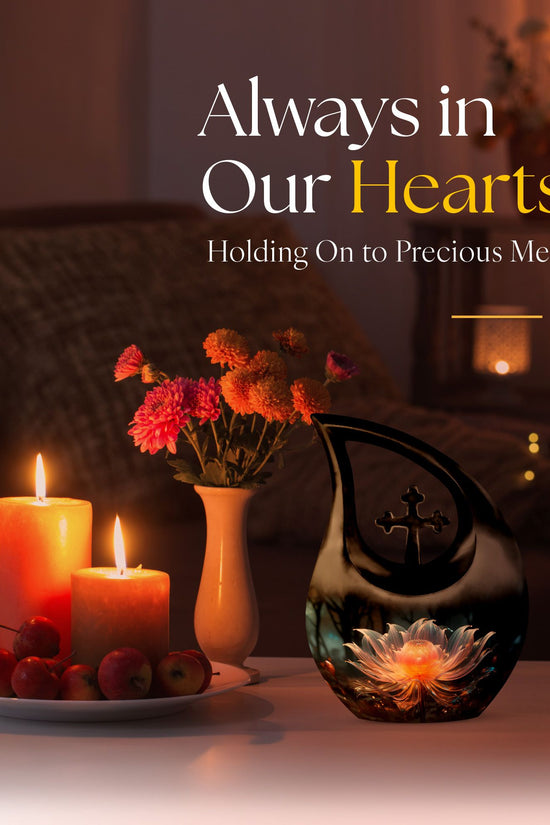 Lilly Urns For Ashes - Small Keepsake Urns For Sharing Ashes