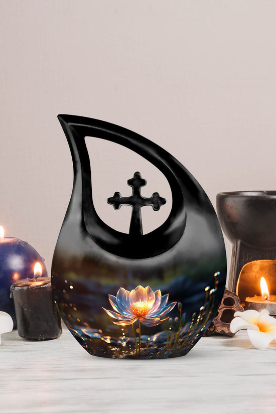 Lilly Urns For Ashes - Small Decorative Urn For Ashes