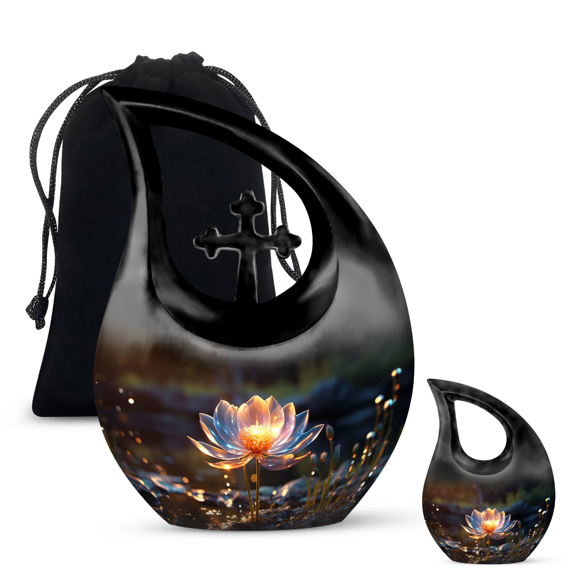 Lilly Urns For Ashes - Small Decorative Urn