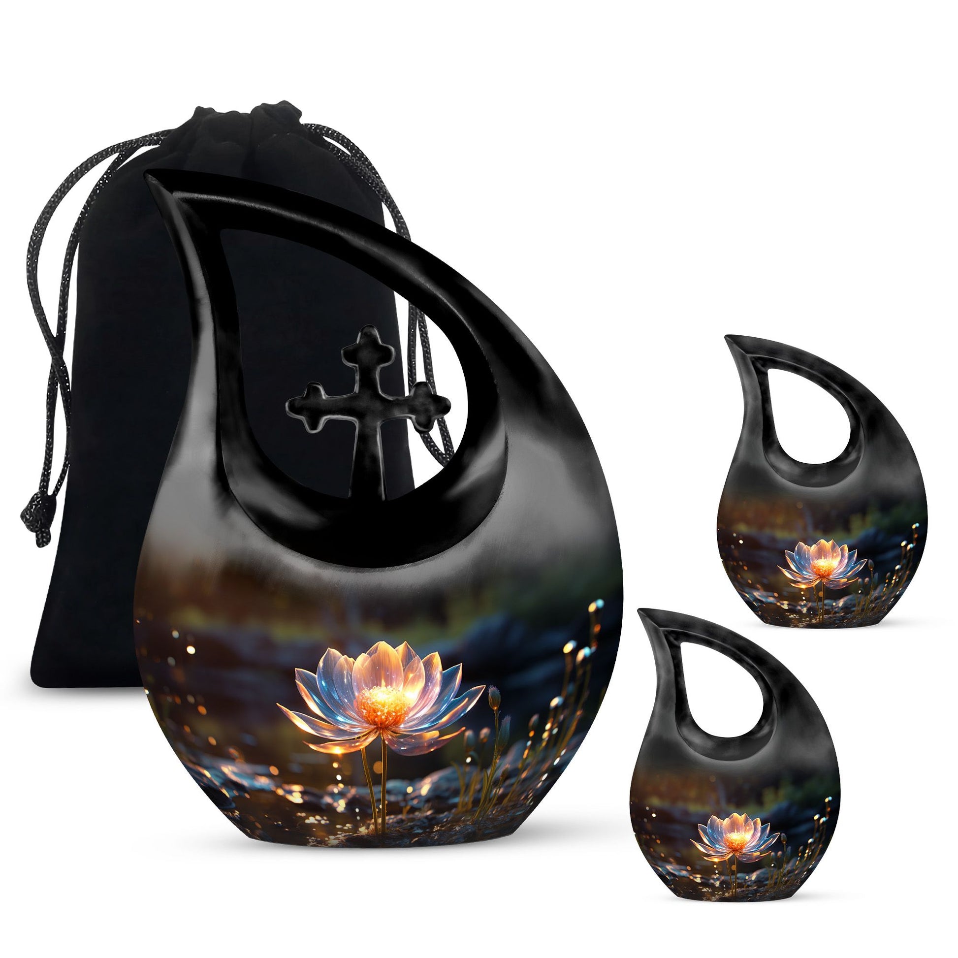 Lilly Urns For Ashes - Small Decorative Urn
