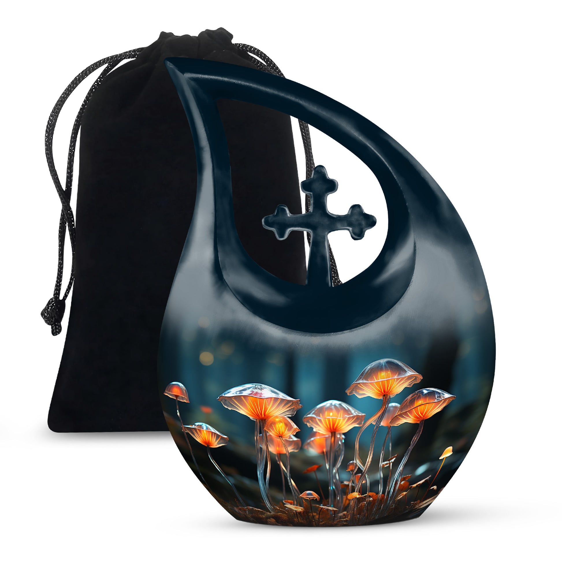 JellyFish Cremation Urn - Large Memorial Urn For Loved Ones