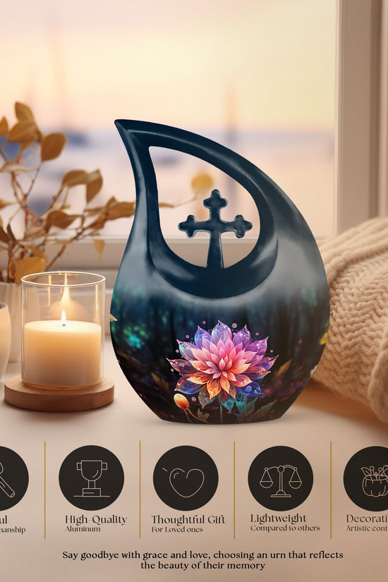 Lilly Urns For Ashes - Small Memorial Urns For Ashes