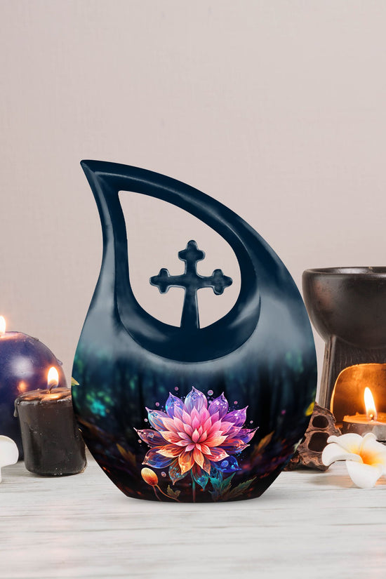 Lilly Urns For Ashes - Small Memorial Urns For Ashes