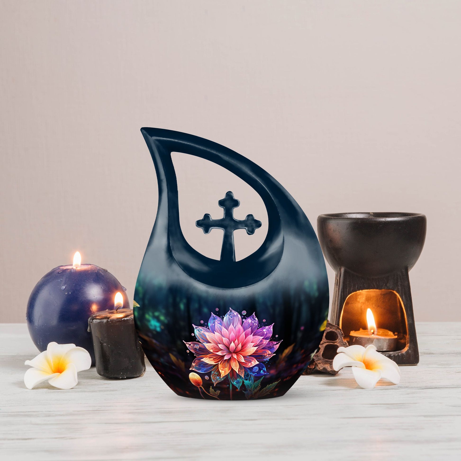 Lilly Urns For Ashes - Small Memorial Urns For Ashes
