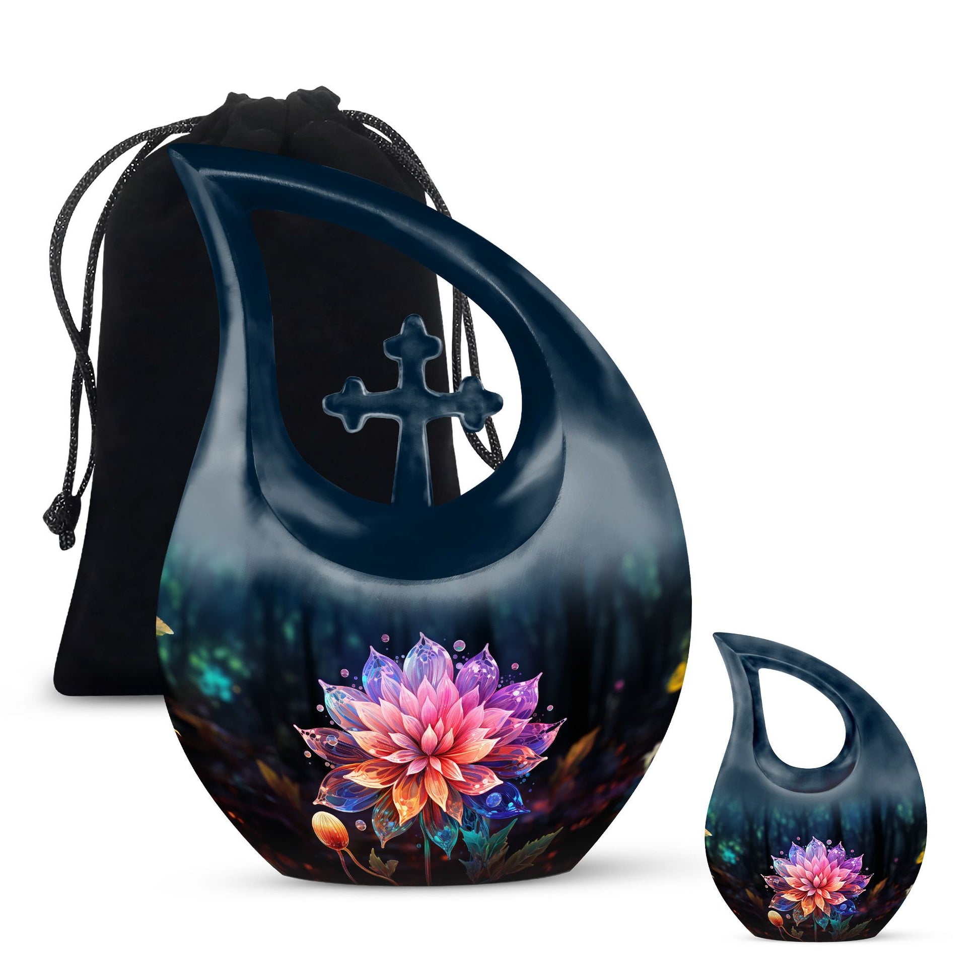 Lilly Urns For Ashes - Small Memorial Urns Urn