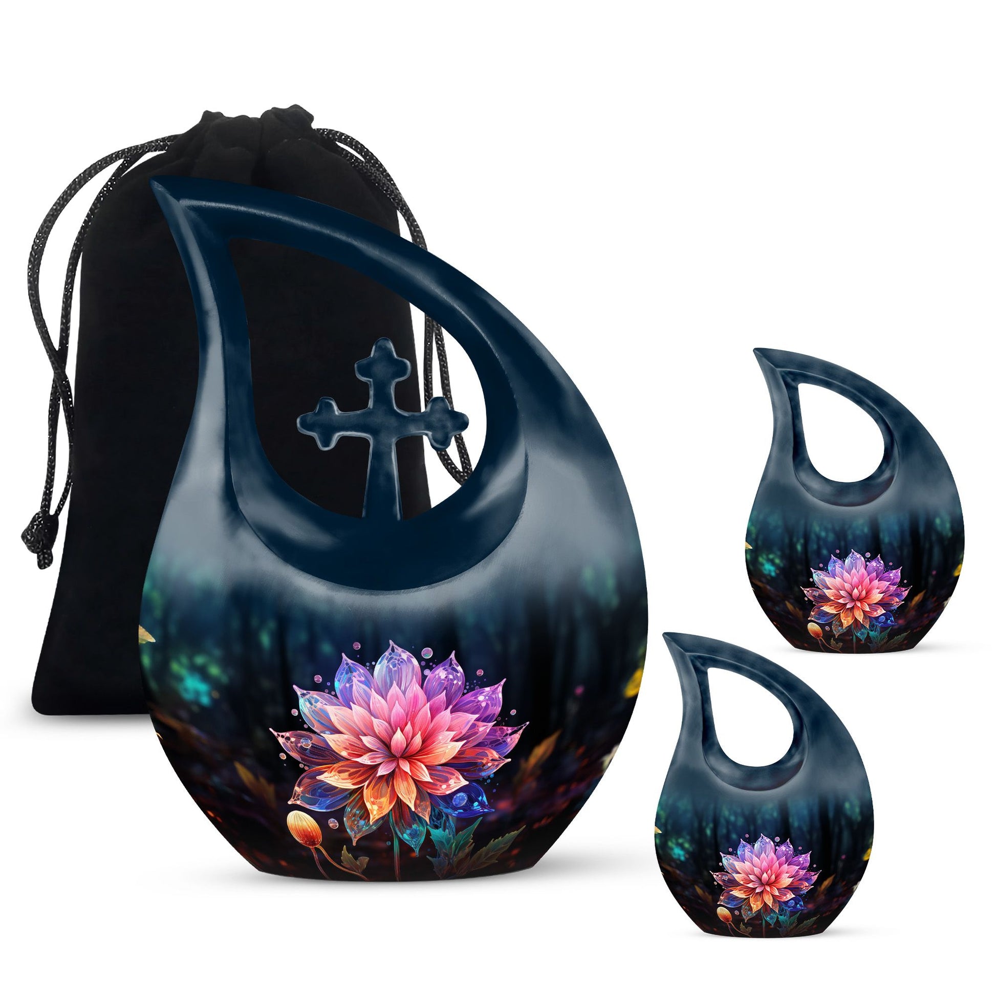 Lilly Urns For Ashes - Small Memorial Urns Urn