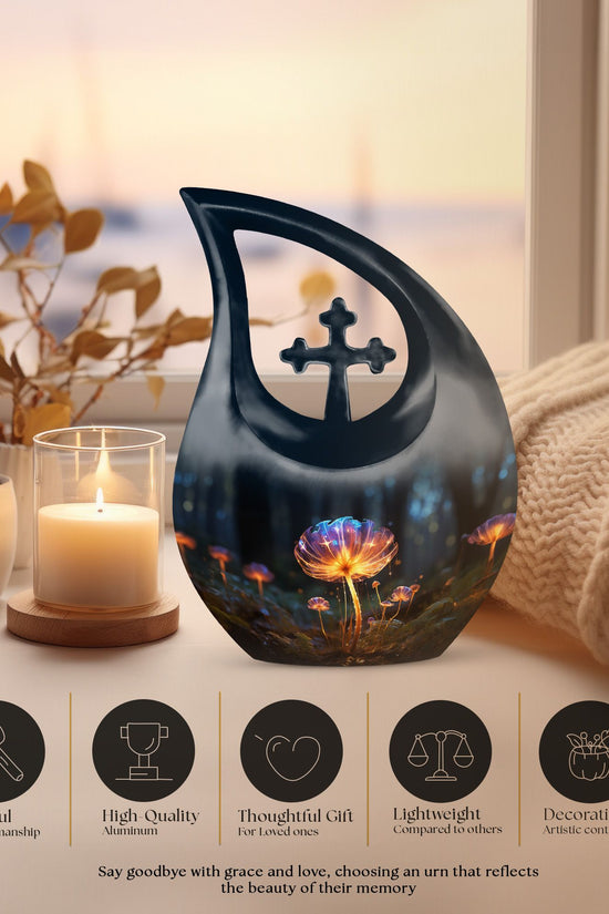 Lilly Urns For Ashes - Small Urns For Human Ashes Keepsake Mom Urn