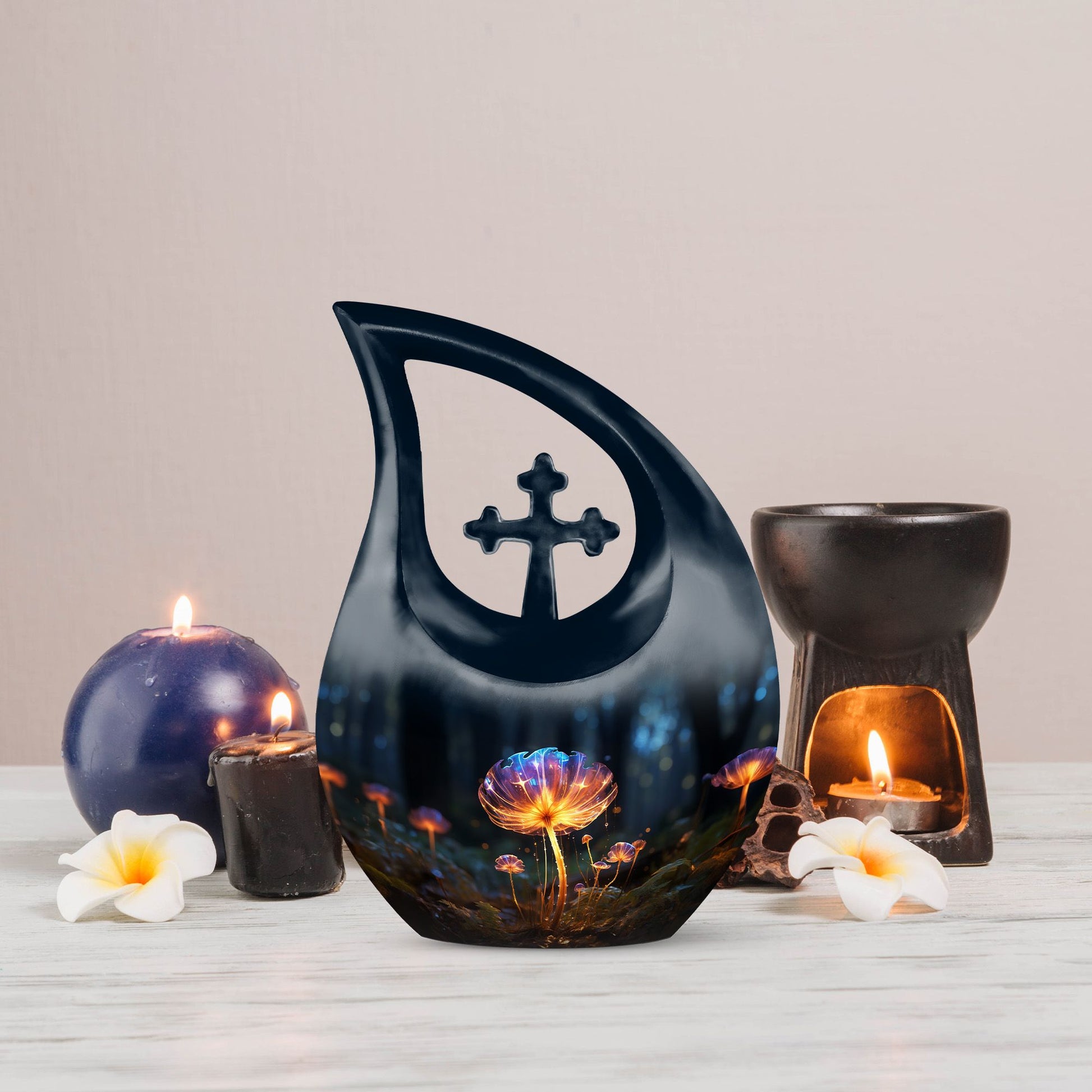 Lilly Urns For Ashes - Small Urns For Human Ashes Keepsake Mom Urn