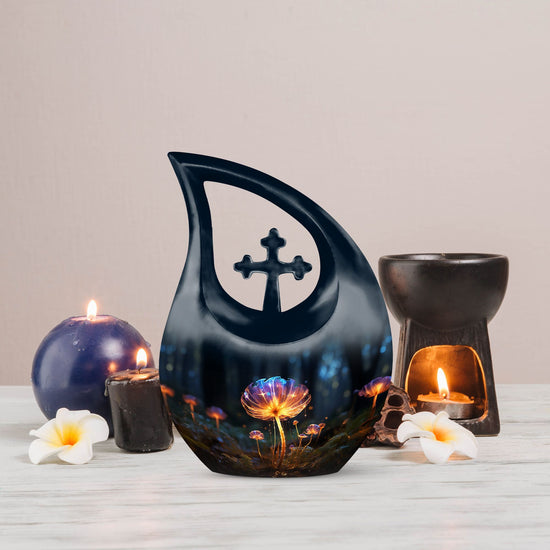 Lilly Urns For Ashes - Small Urns For Human Ashes Keepsake Mom Urn