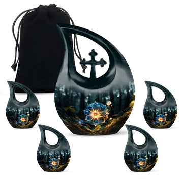 Large Urn With 4 Keepsake