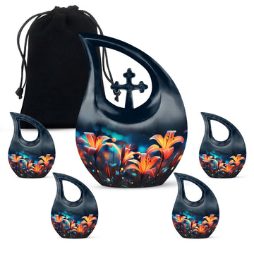 Large Urn With 4 Keepsake