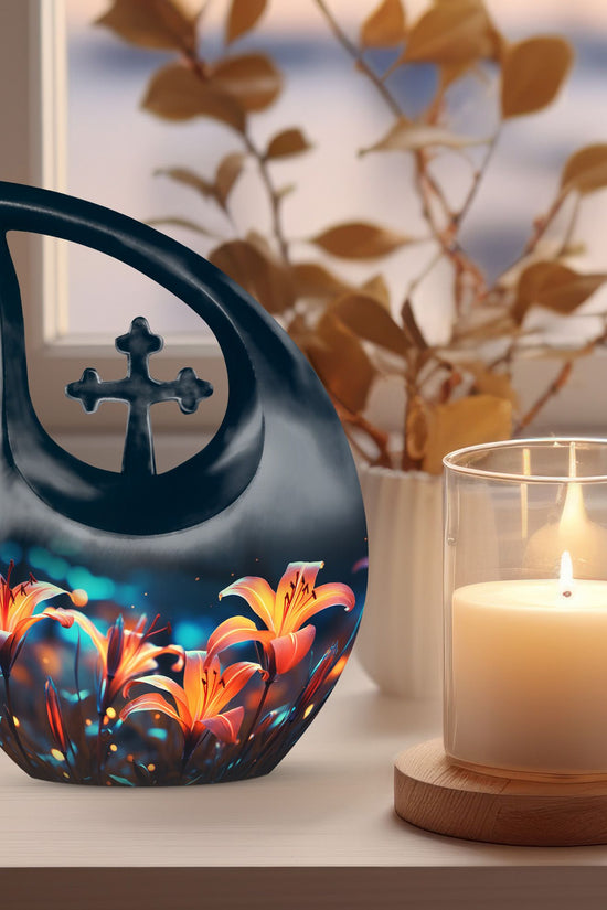 Lilly Urns For Ashes - Keepsake Small Urns