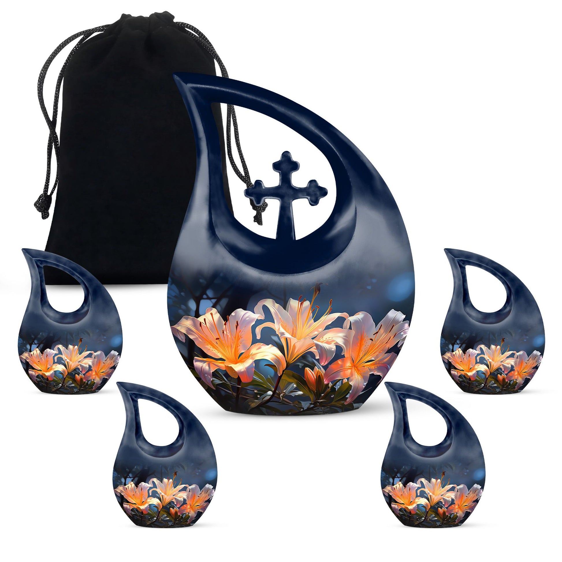Lilly Urns For Ashes - Small Urns For Ashes Adult Female Urn