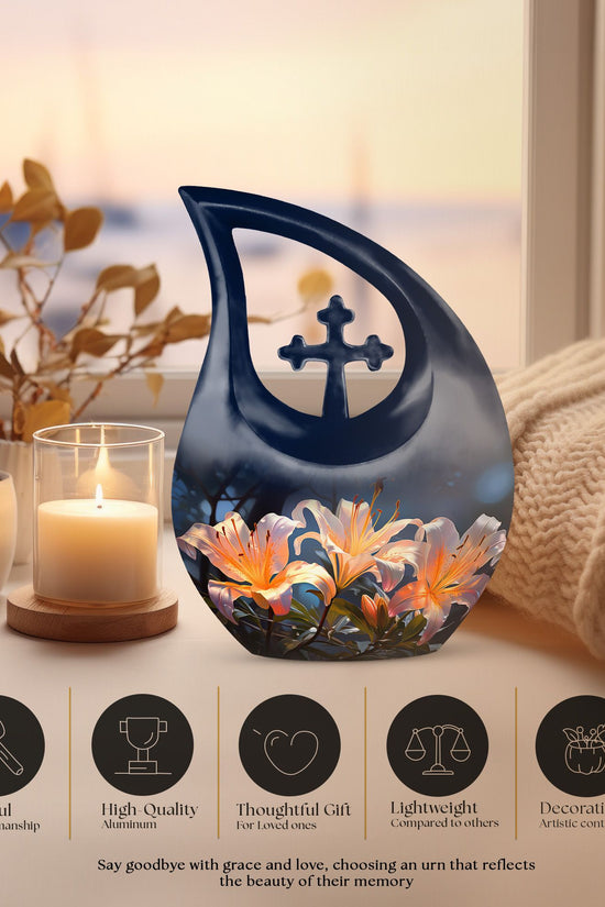 Lilly Urns For Ashes - Small Urns For Ashes Adult Female Urn