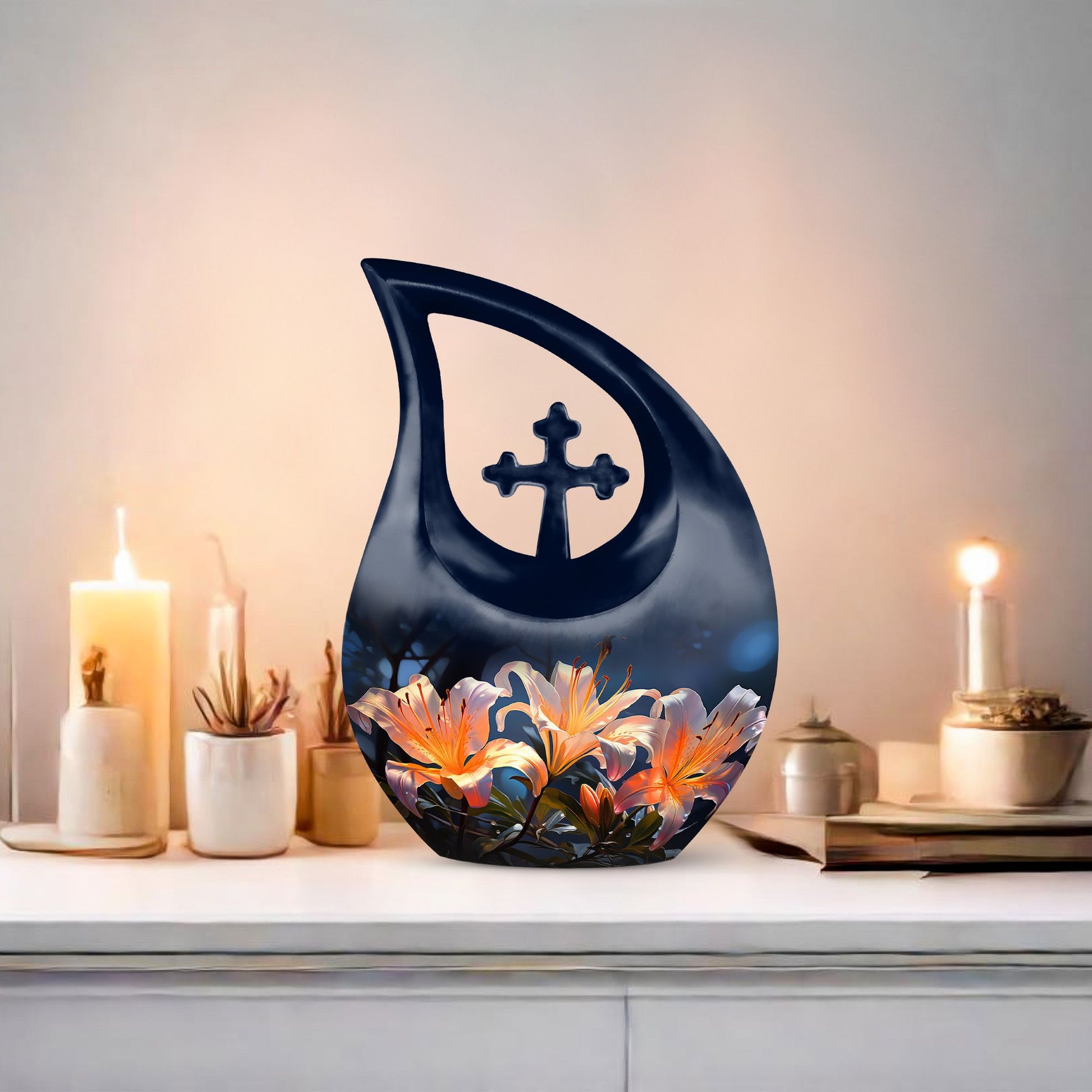 Lilly Urns For Ashes - Small Urns For Ashes Adult Female Urn