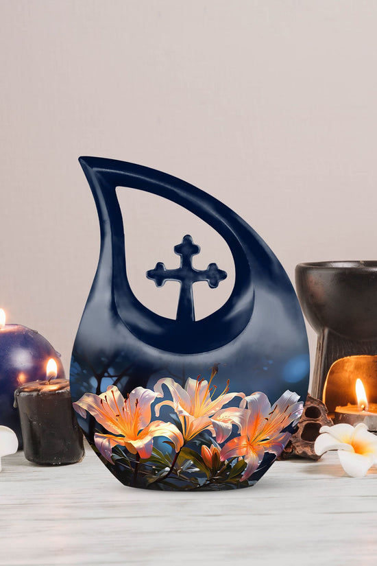 Lilly Urns For Ashes - Small Urns For Ashes Adult Female Urn