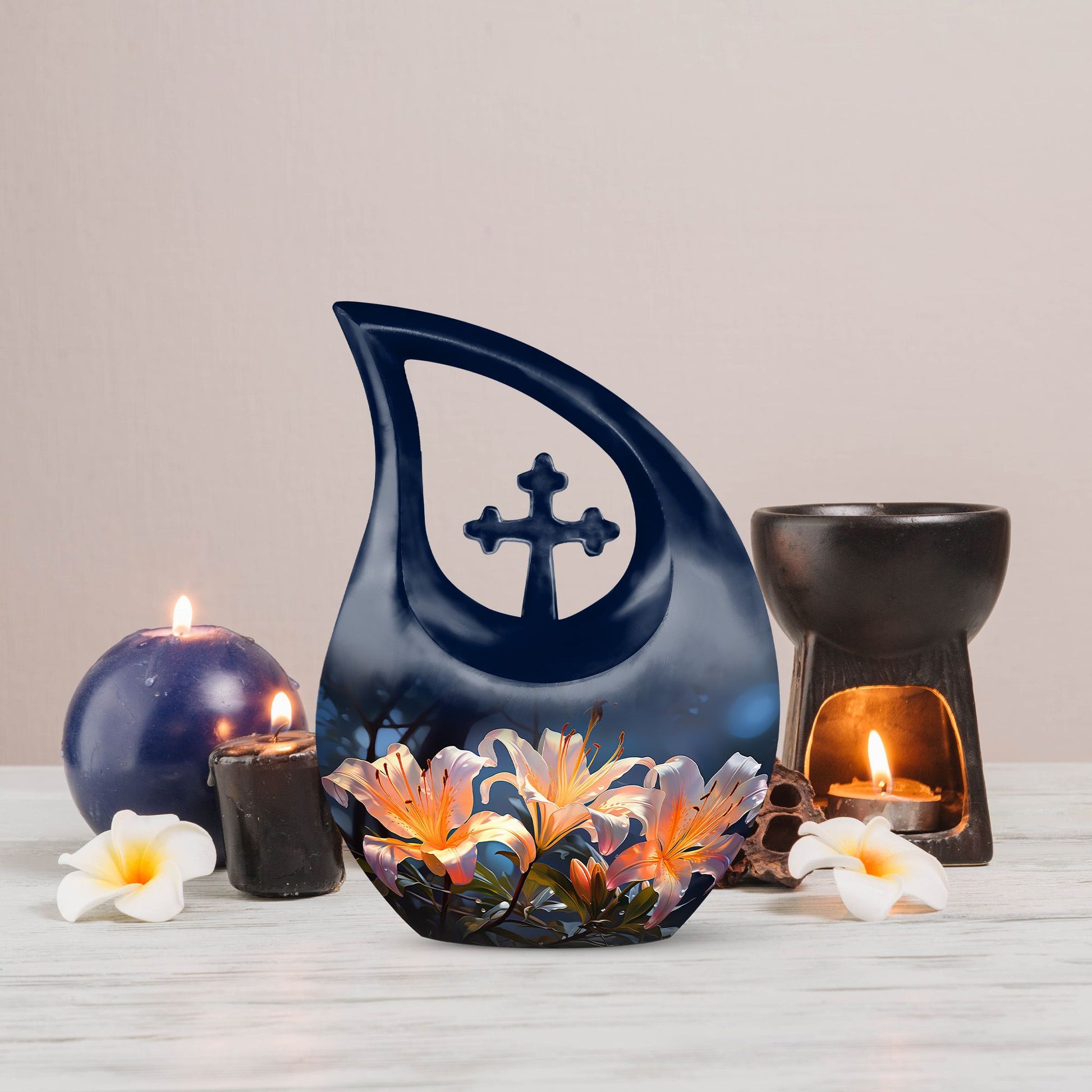 Lilly Urns For Ashes - Small Urns For Ashes Adult Female Urn