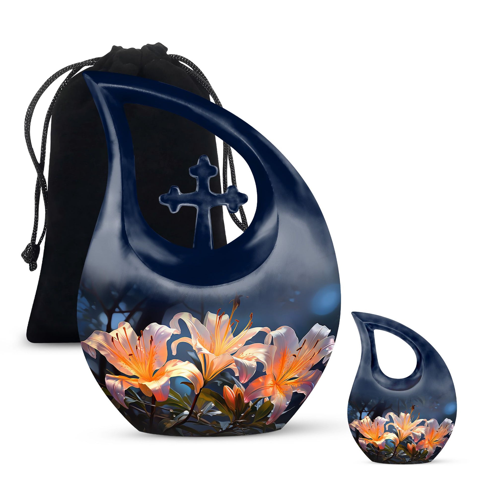 Lilly Urns For Ashes - Small Urns For Ashes Adult Female Urn