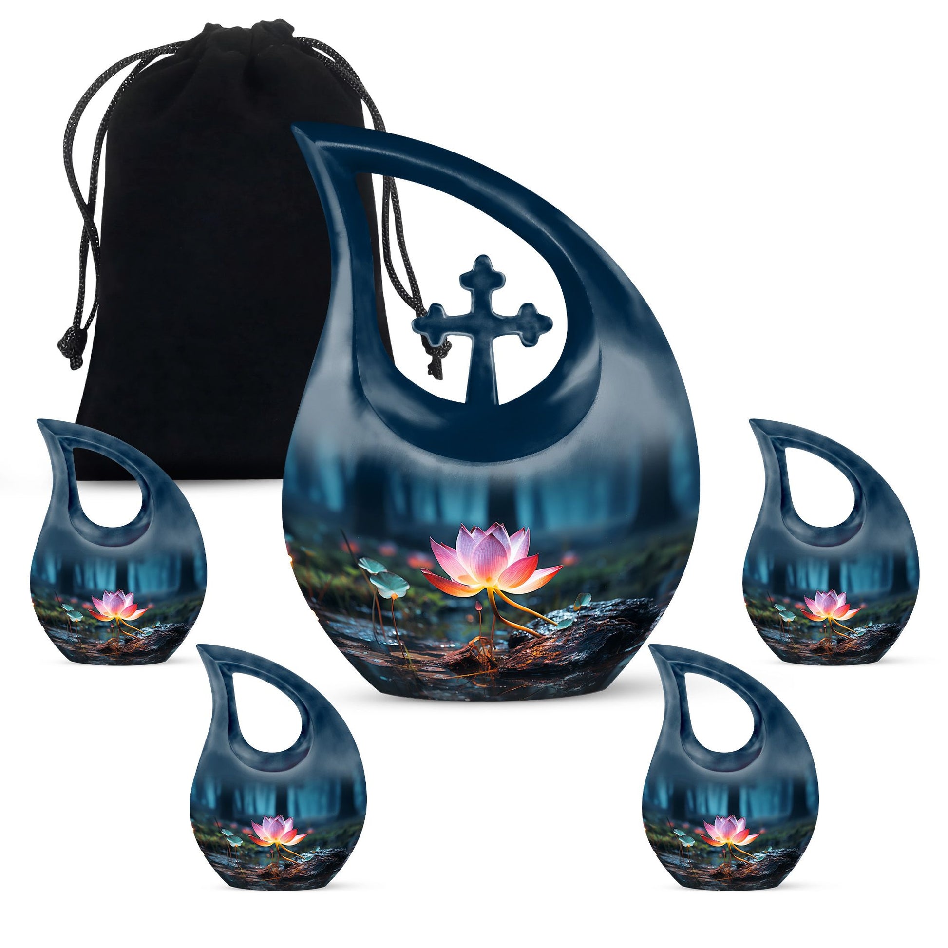 Lilly Urns For Ashes - Ashes Keepsake Urn